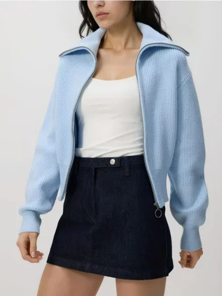 Reserved Кардиган на блідо-блакитний блакитний