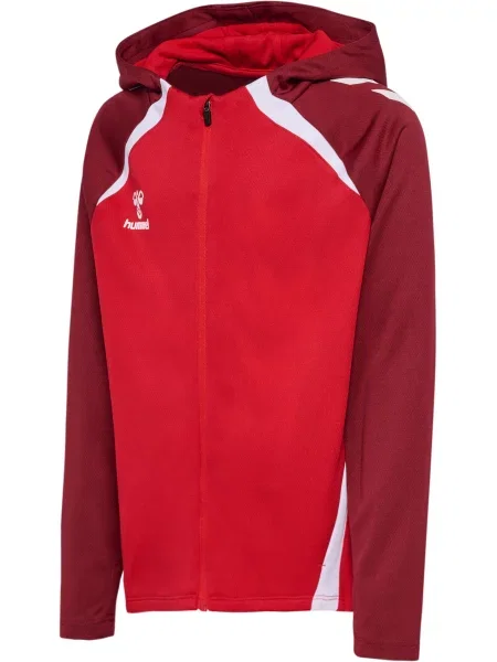 Bluza dresowa z kapturem Hummel Lead czerwona