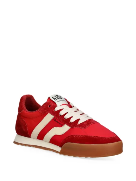 Sneakerși Gant cu autograf roșu