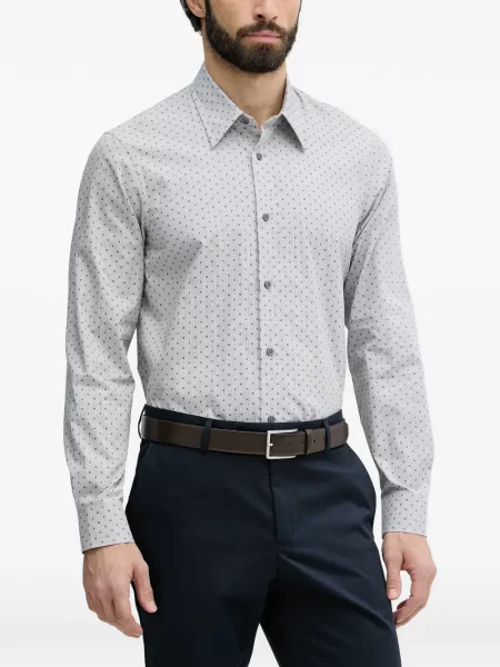 Lung cămașă Armani Exchange gri