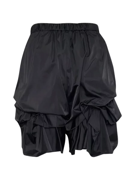 Pantaloni scurți Enföld cu volane negru