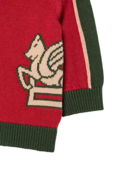Sweter dziecięcy Etro czerwony