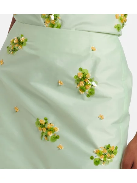 Fustă midi Shushu/tong verde