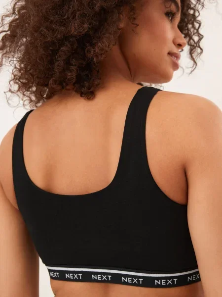 Next Sutien pielii / negru alb