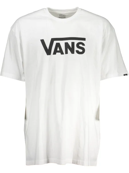 Tricou Vans scurt alb