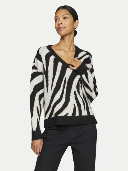 Vila Pulover Cilia negru