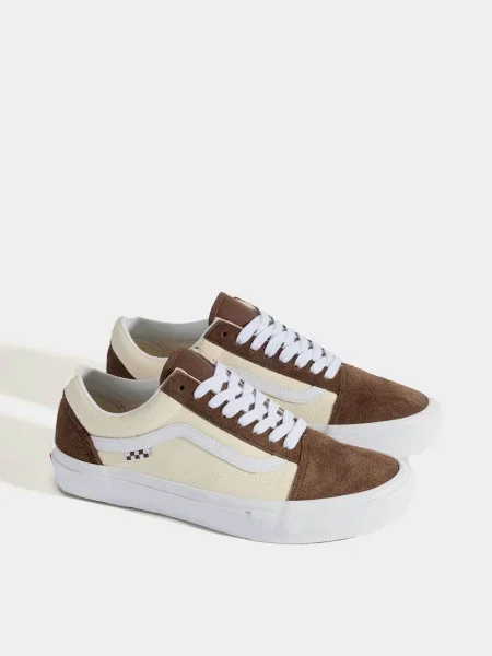 Замшевые кеды Vans коричневые