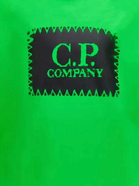 Dětské tričko C.p. Company zelené