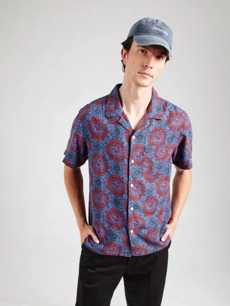 LEVI'S ® Cămașă SUNSET CAMP albastru / verde roșu
