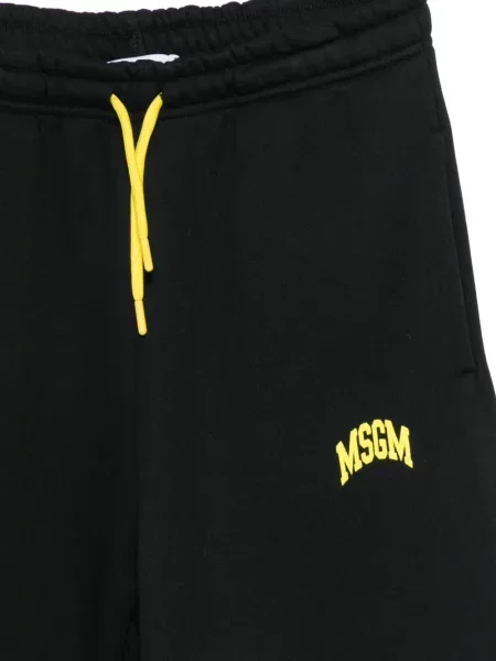 Dětské kalhoty Msgm černé