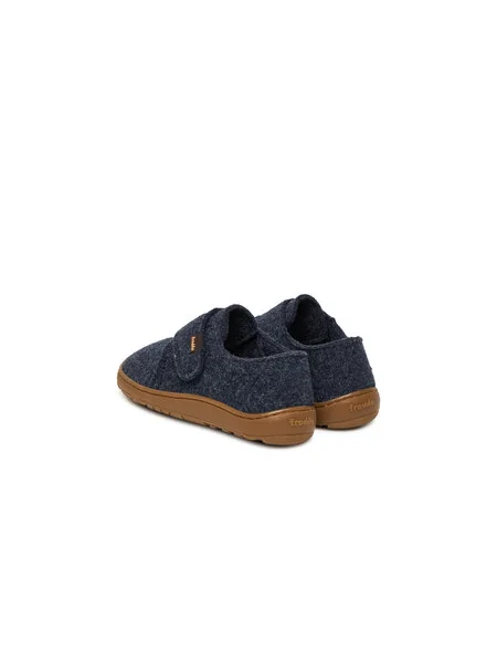 Gyerek barefoot cipők Froddo Barefoot Wooly dark blue Wooly kék