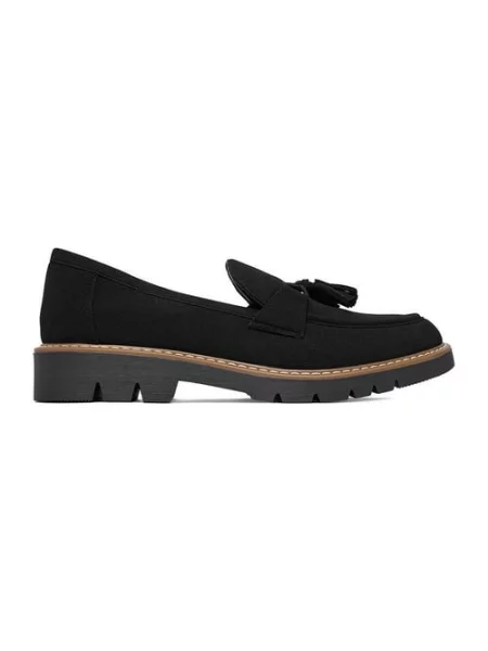 Loafersy czarne