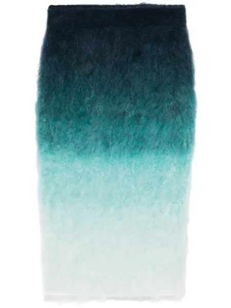 Fustă Casablanca cu gradient albastru