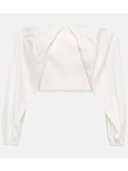 Top Maticevski o krotszym kroju biały