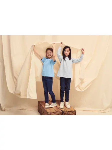 Tricou copii Fruit Of The Loom gri
