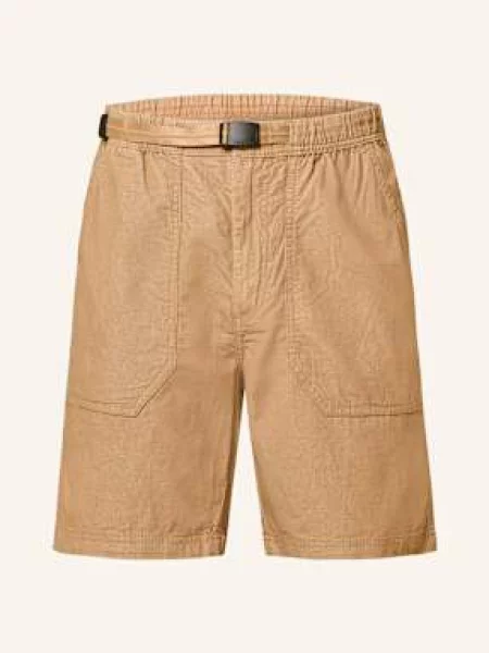 Napapijri Manšestrové Šortky N-Murlo Relaxed Fit světle hnědá