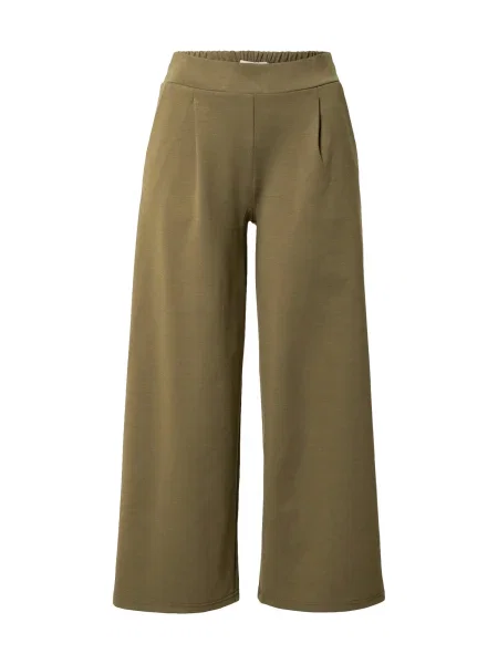 ICHI Pantaloni Kate' verde
