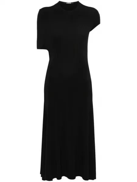 Rochie midi Jacquemus până la genunchi de costum negru