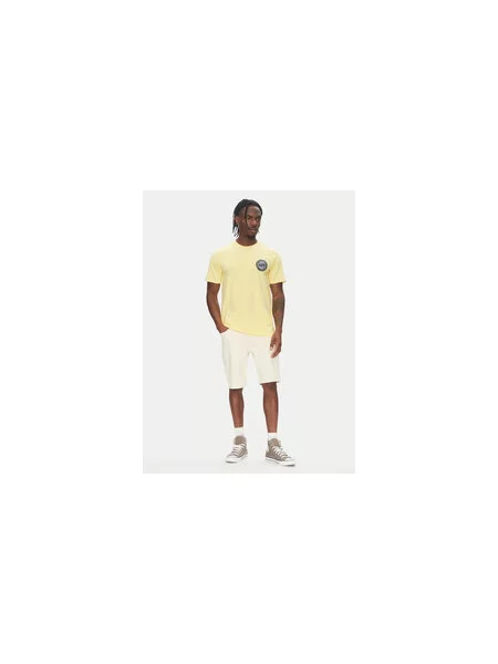 Quiksilver Póló Circle Back Ss sárga