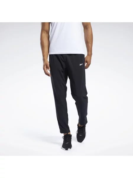 Reebok Spodnie Mężczyzna S Spodnie Treningowe Tkane czarny