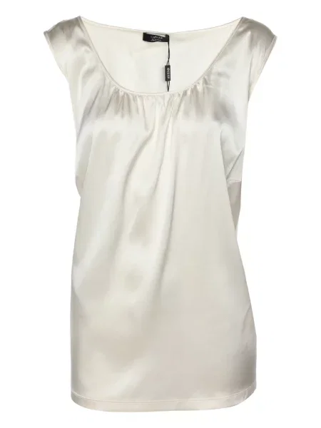 Saténový top Adidas By 424 bez rukávů