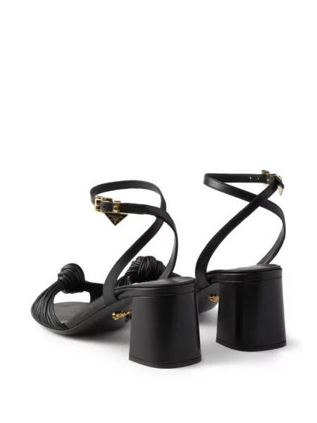 Sandale Prada din piele negru