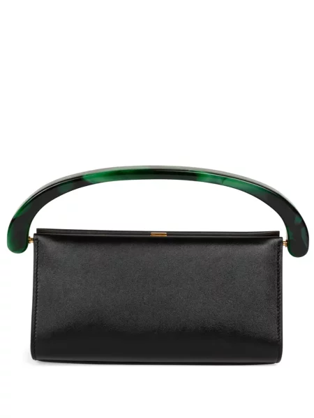 Geantă Dries Van Noten din piele negru