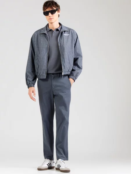 JACK & JONES Chino nohavice JPSTOLLIE DYLAN tmavosivá