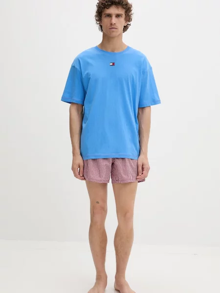 Tommy Hilfiger Krótkie Piżamy blau niebieska