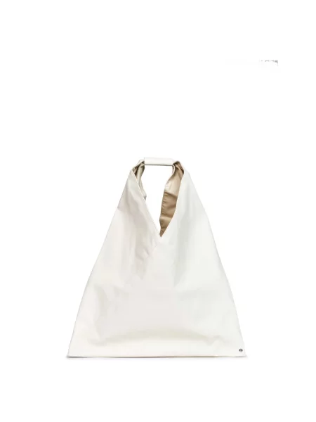 Torebka Mm6 Maison Margiela skórzana klasyczna biała