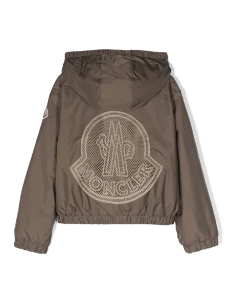 Kurtka dziecięca Moncler Enfant brązowa