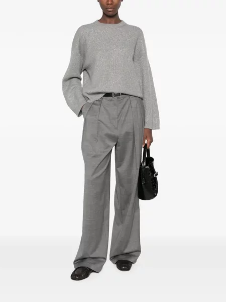 Pulover Brunello Cucinelli gri