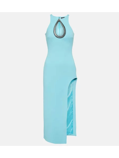 Rochie midi David Koma până la genunchi de costum albastru
