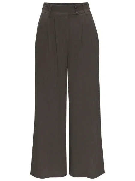 LASCANA Pantaloni cutați kaki