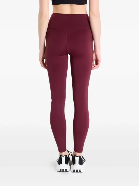Leggings Adidas cu dungi roșu