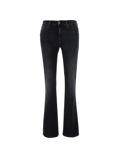 Blugi evazați Ag Jeans evazate negru