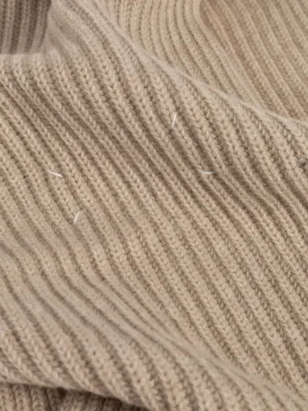 Fular Maison Margiela de lână maro