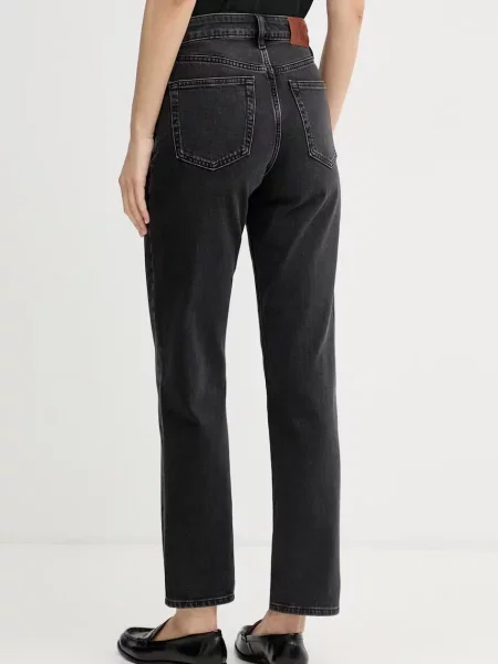 Calvin Klein Jeans jeansy straight czarne