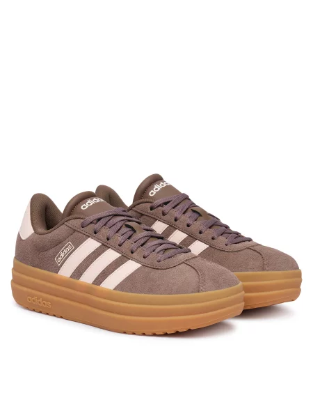 Sneakersy adidas Vl Court Bold Shoes hnědá