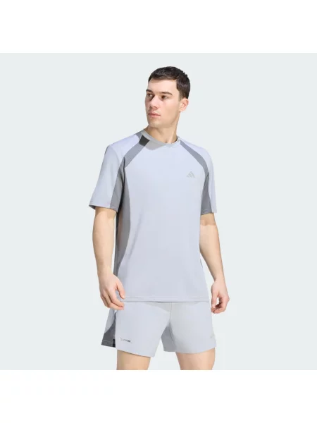 TRIČKO TECH APPAREL COLORBLOCK šedé