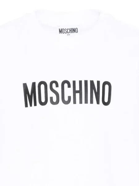 Koszulka dziecięca Moschino biała