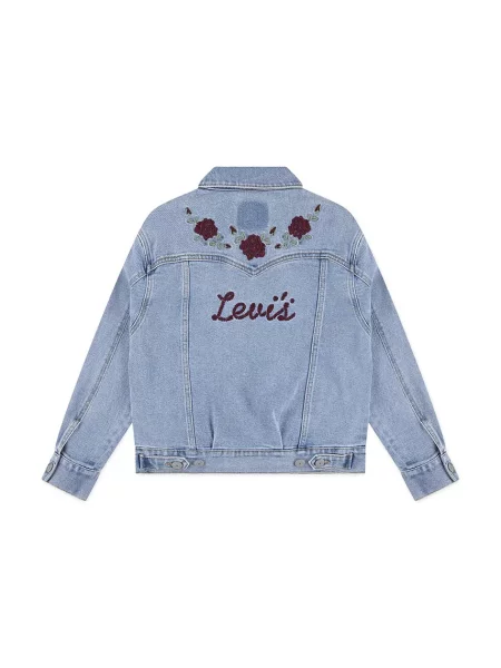 Levi's Dječja jakna OVERSIZED WESTERN TRUCKER plava