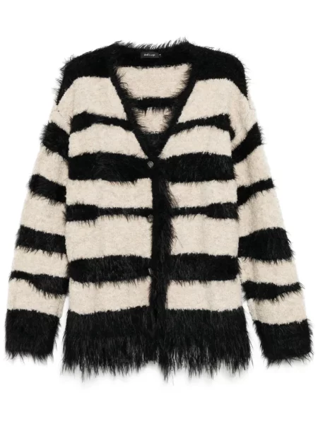 Cardigan Tout A Coup cu dungi negru