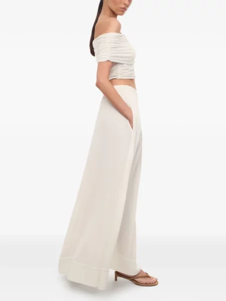 Fusta maxi 12 Storeez alb