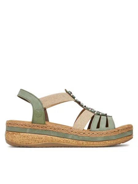 Rieker Sandale verde