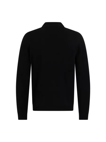 Sweter Zanone wełniany czarny