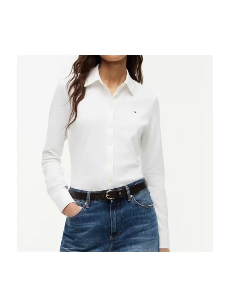 Bluză Tommy Hilfiger alb