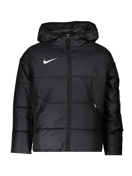 NIKE Αθλητικό μπουφάν μαύρο λευκό