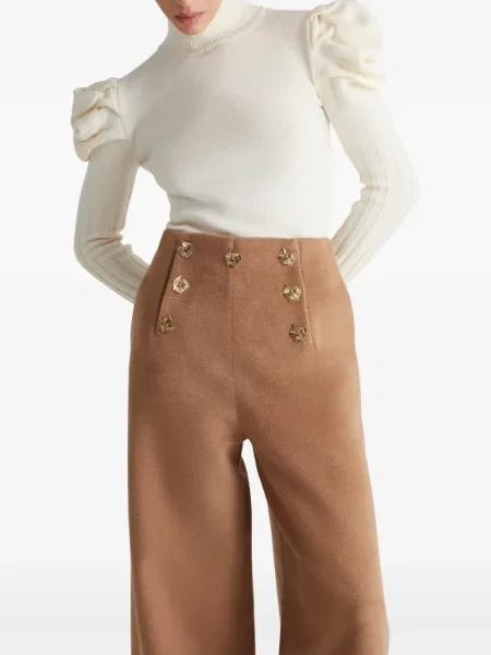 Pantaloni Violante Nessi maro