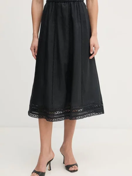 Weekend Max Mara fustă din GERGO negru